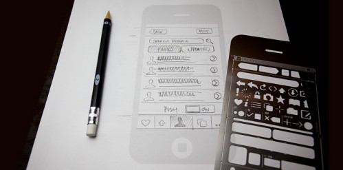 wireframes iphone