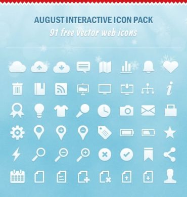 Pack de iconos August Interactive